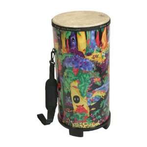  Remo TUBANOr, 10 x 22, Rain Forest Musical Instruments