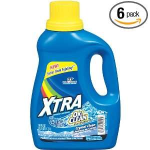  Xtra Liquid Laundry Plus Oxiclean Concentrate Detergent 