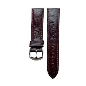  Ukm Gifts 22Mm Brown Leather Watch Strap Croc New Astbury 