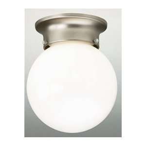  Forte Lighting 6004 01 55 Brushed Nickel Close to Ceiling 