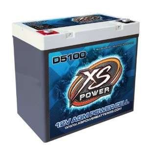  XS POWER D5100 12V AGM Battery, Max Amps 3100A   3000W 