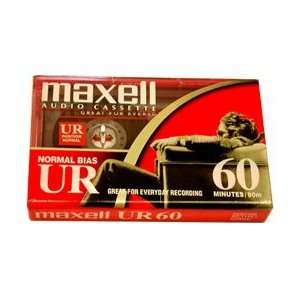  Maxell UR 60 60minute Audio Tape Excellent Performance 