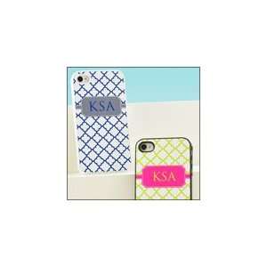   Case Monogrammed, Elegant Diamond Pattern Cell Phones & Accessories