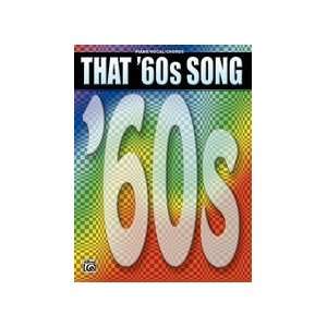  That 60s Song   P/V/G Songbook Musical Instruments