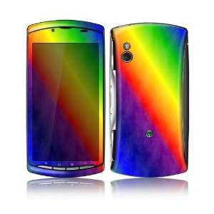  Sony Ericsson Xperia Play Decal Skin   Rainbow Everything 