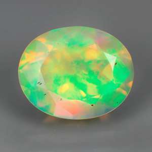 67ct OVAL CUT 100% NATURAL PLAY OF COLOUR OPAL  
