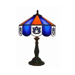  Auburn Tigers Glass Table 14 Lamp
