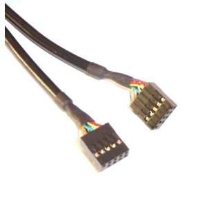  USB 2.0 Internal Motherboard Extension Cable 10 Inches 