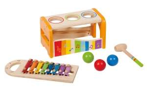   Early Melodies Pound and Tap Bench by Hape