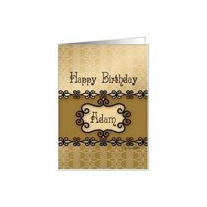  Happy Birthday Adam, Name Specific Birthday Card Health 