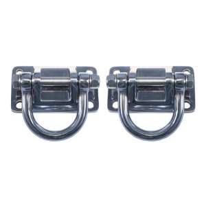  .17 Stainless Steel D Ring for XHD Bumper System   Pair Automotive