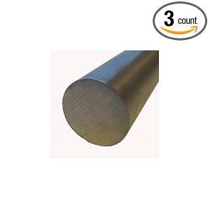 Tool Steel O1 Round Rod, ASTM A 681 94, 29/64 OD, 36 Length (Pack of 