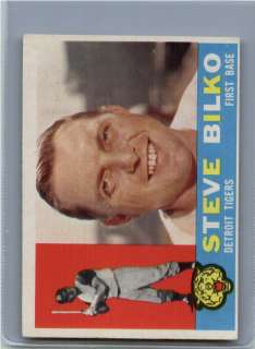 1960 Topps BB #396 Steve Bilko Tigers Bb60t 1366  