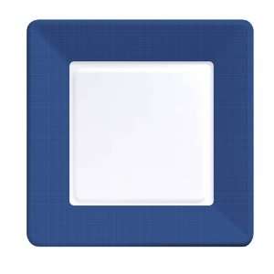  Navy Blue Square Paper Luncheon Plates   Coordinates 