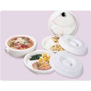  Keep a Temp Dish and Bowl   partitioned dish with lid 