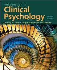 Introduction To Clinical Psychology  (Value Pack w/MySearchLab 
