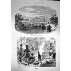  1872 Looshai Barak River Cachar Shandoos Mros Aracan