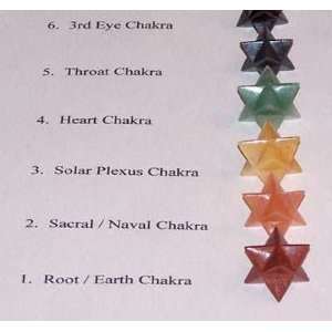  7 Chakra Merkaba Set   7pcs. 