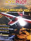 AOPA PILOT Magazine April 2008 Rocky Mountain High
