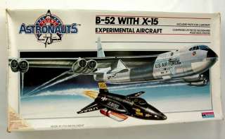   KIT Monogram B 52 Jet Bomber & Experimental X 15 Aircraft SCALE 1/72