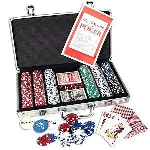   Texas Hold FootEm 300 Piece Deluxe Tournament Set