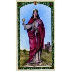  Barbara Prayer Card 