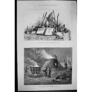  1873 Relics Barents Dutch Explorer Nova Zembla Altar 