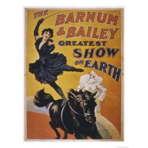  Poster for Barnum and Baileys Circus Giclee Poster Print 