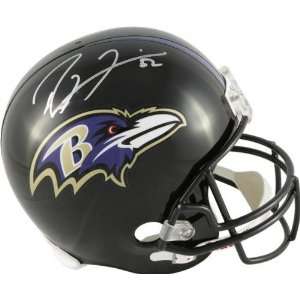 Ray Lewis Autographed Helmet  Details Baltimore Ravens, Riddell 