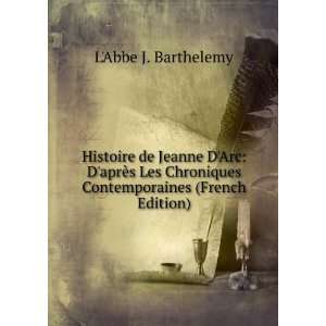   Contemporaines (French Edition) LAbbe J. Barthelemy Books