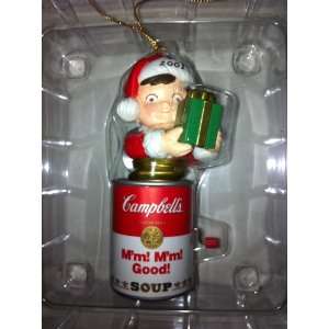   Campbell Soup 2002 Christmas tree ornament of dwarf 