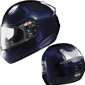  Joe Rocket RKT 101 Carbon Full Face Helmet X Small  Blue 