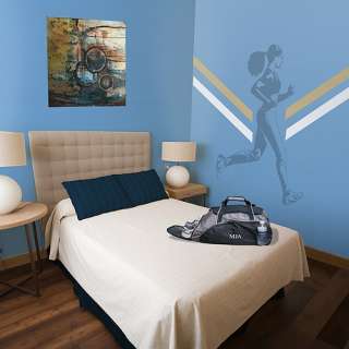   track runner wallpaper mural sticker s et a brisk pace on your daily