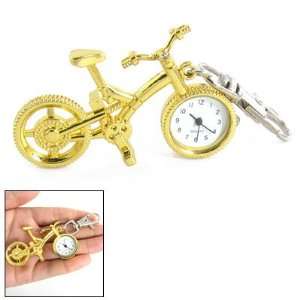   Bicycle Pendant Lobster Hook Key Ring Quartz Watch
