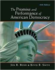   Democracy, (049591374X), Jon R. Bond, Textbooks   