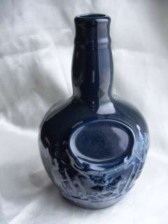 1982 Whiskey Decanter Chivis Bros Blue BHO 1801  