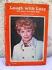 VIntage Young Adults PB Book Laugh With Lucy Lucille Ball 1974 B & W 