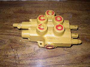 CASE 1816 HYDRAULIC CONTROL VALVE ASSEMBLY TWO SPOOL LOG SPLITTER 