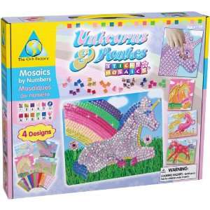    Orb Factory Sticky Mosaics Unicorns and Ponies Toys & Games