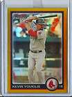 2010 TOPPS CHROME KEVIN YOUKILIS RED REFRACTOR 09 25  