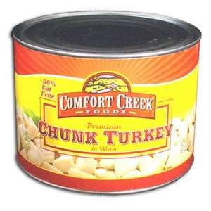 Can of Comfort Creek Chunk Turkey 5+ LBS  Grocery 