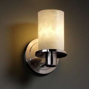 Justice Design CLD 8511 10 MBLK Rondo 1 Light Wall Sconce 