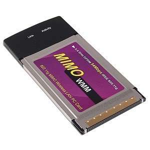  GigaFast WM729 AEX 802.11b/g MIMO Wireless Cardbus PC Card 