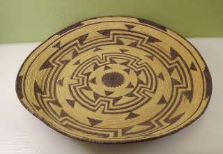 Antique Hand Made Indian Native American Basket  
