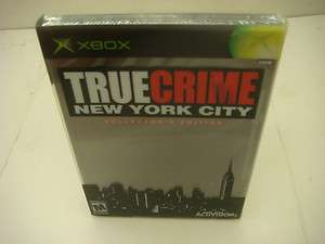True Crime New York City (Collectors Edition) (Xbox, 2005) NEW 