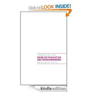   Gedichte (German Edition) Thomas Beller  Kindle Store