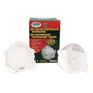  S.A.S. Safety Corp. 8711 N95 Valved Particulate Respirator 