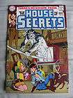 1969 the house of secrets 82 dc comics horror thirller creepy suspense 
