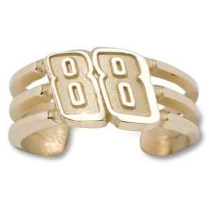  Dale Earnhardt, Jr. 88 Toe Ring   14KT Gold Jewelry 