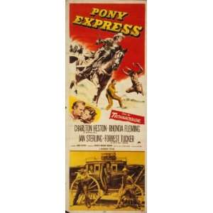  1953 poster Pony Express